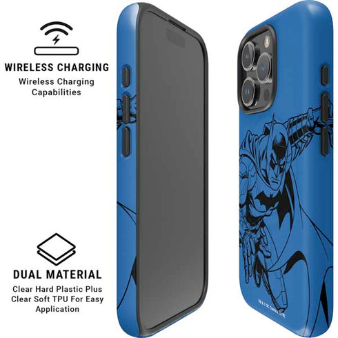 DC Comics Batman Comic Pop iPhone 16 Pro Magsafe Impact Case